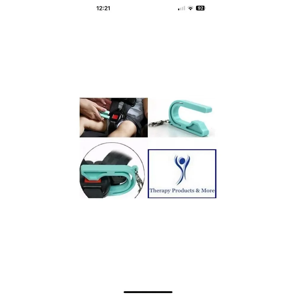 Universal Easy Release Car Seat Unbuckle‎ Unlock Tool Key With Keychain